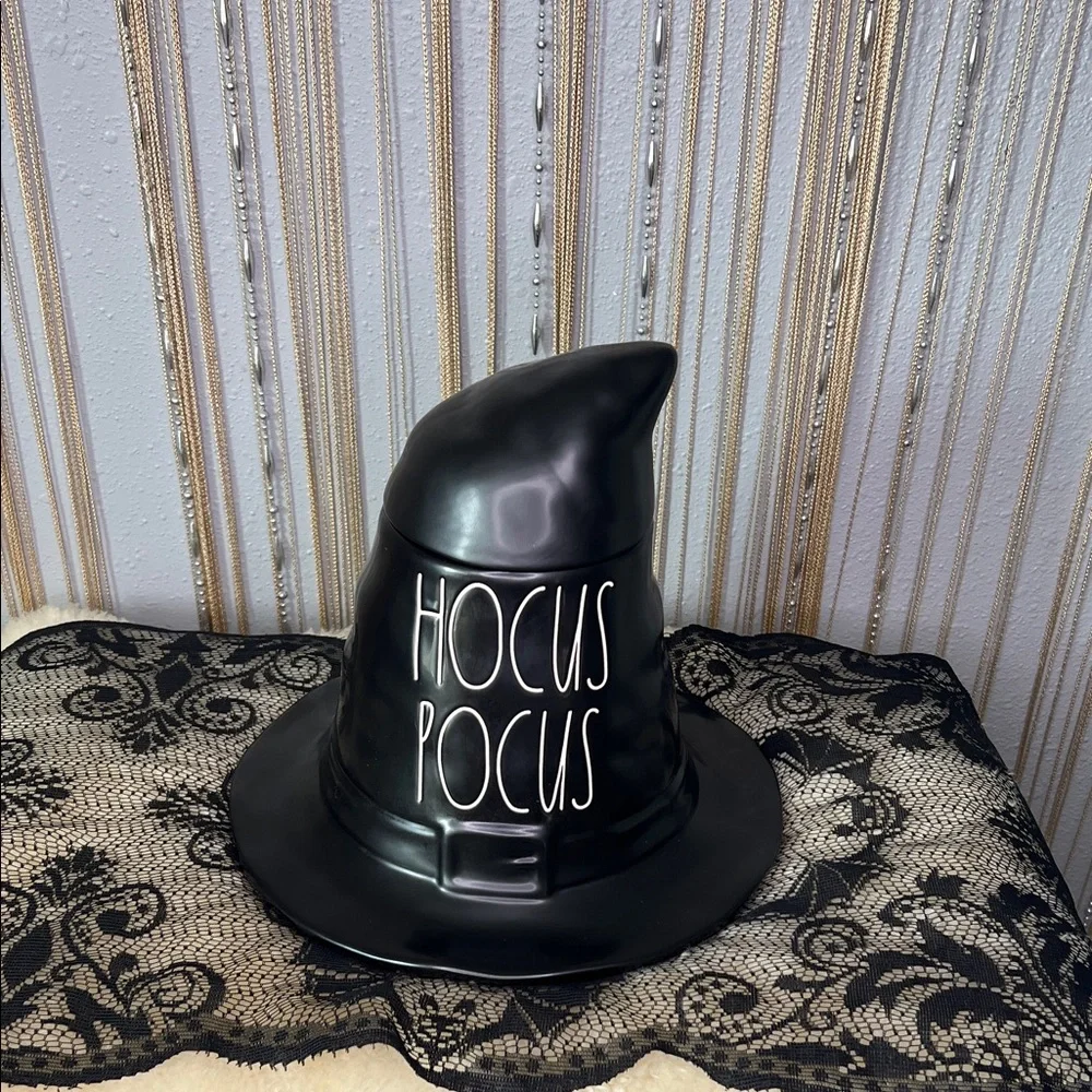 Rae Dunn Black Hocus Pocus Witch Hat